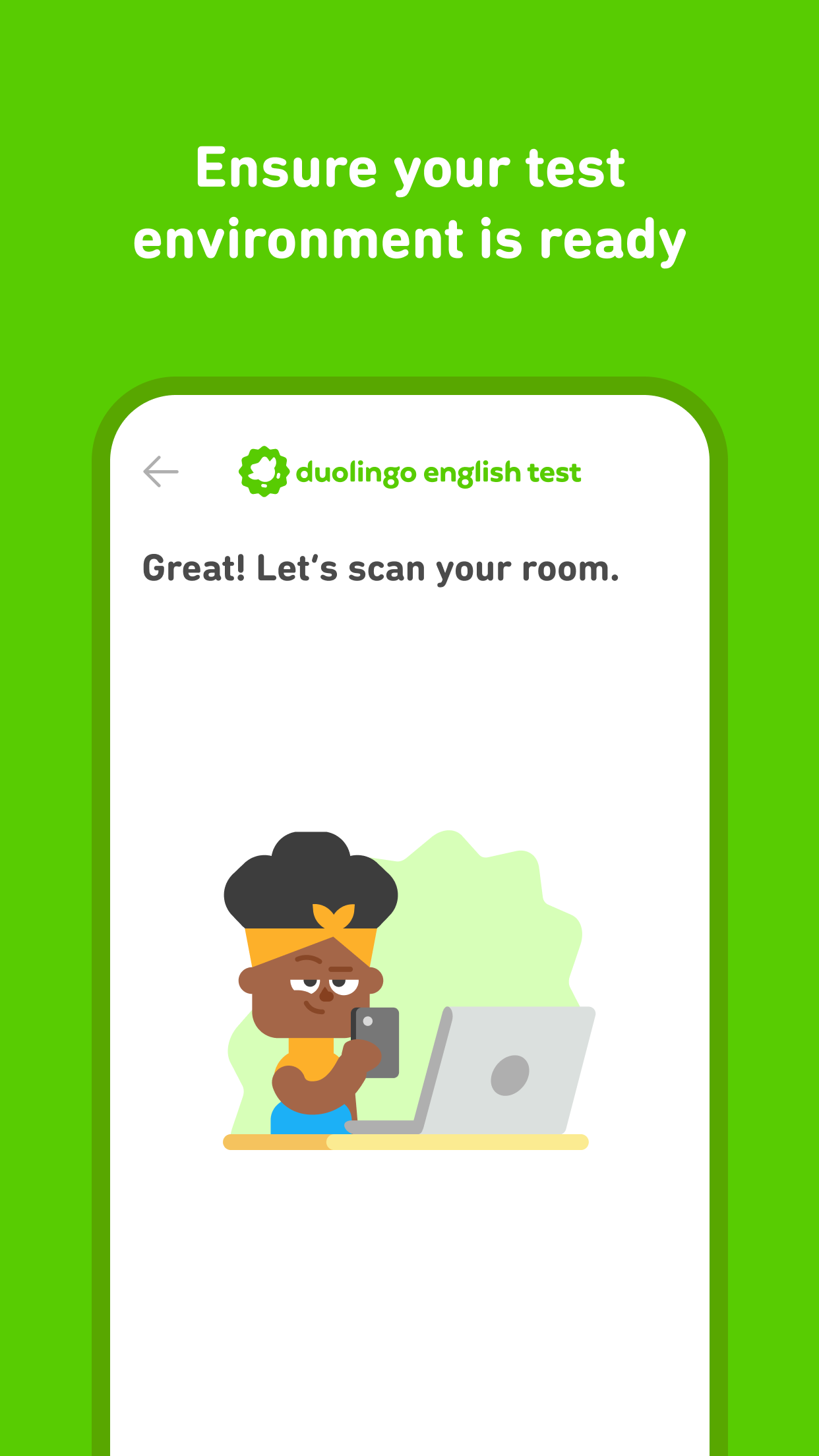 اسکرین شات 4 برنامه Duolingo English Test (DET)