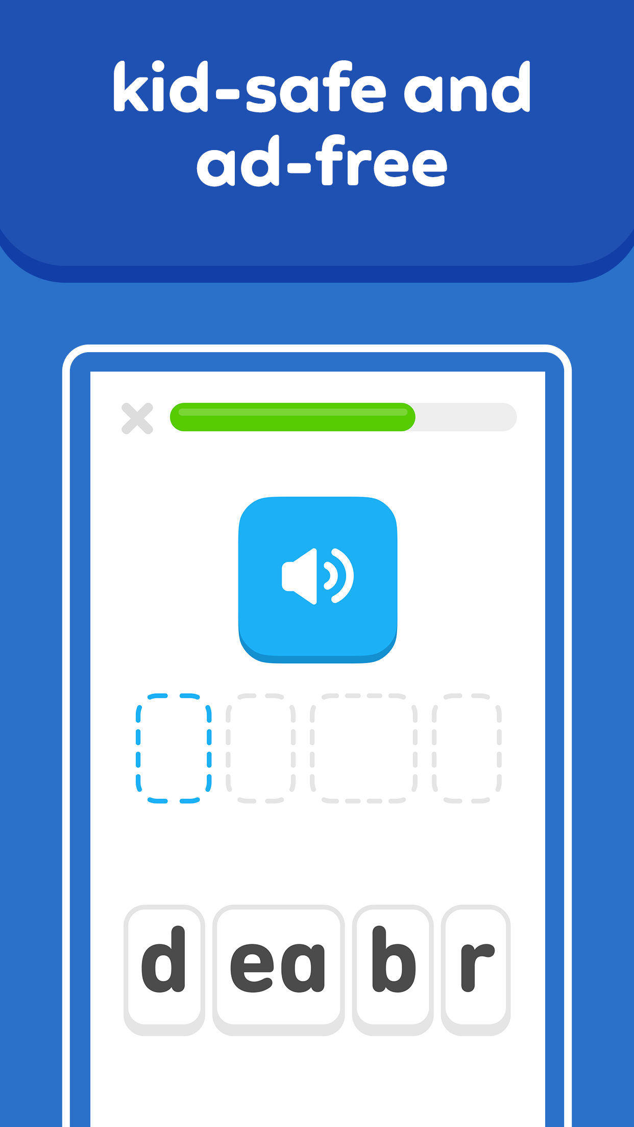 اسکرین شات 8 برنامه Learn to Read - Duolingo ABC