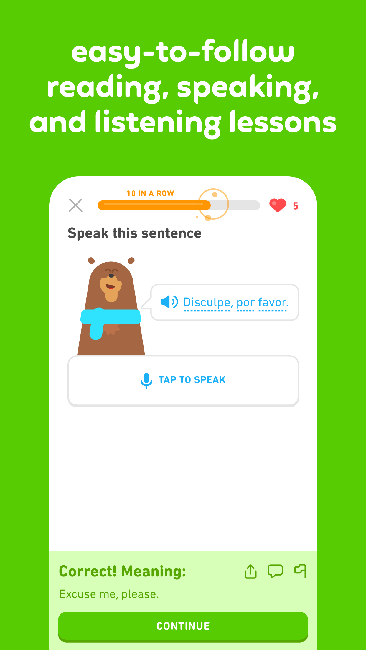 اسکرین شات 5 برنامه دولینگو - Duolingo
