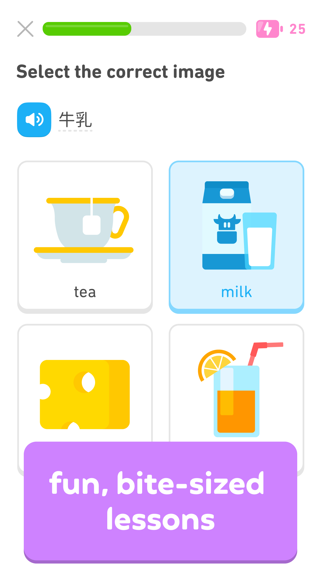 اسکرین شات 2 برنامه Duolingo: Language Lessons