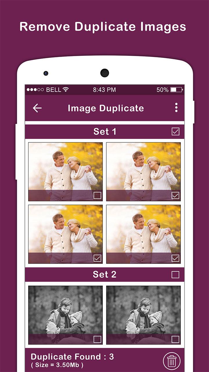 اسکرین شات 2 برنامه Duplicate File Remover