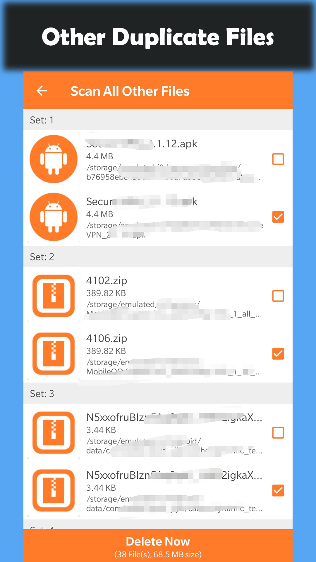 اسکرین شات 6 برنامه Duplicate File Remover