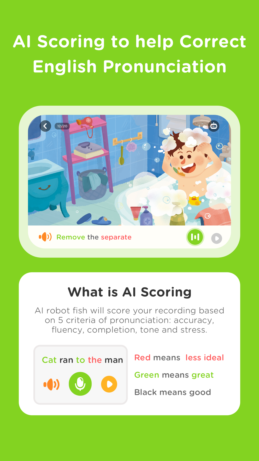 اسکرین شات 2 برنامه PalFish English - Picture Book