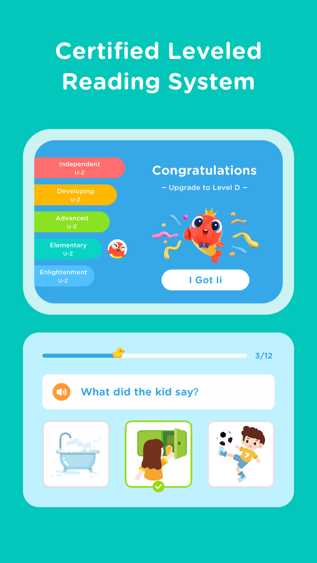 اسکرین شات 3 برنامه PalFish English - Picture Book