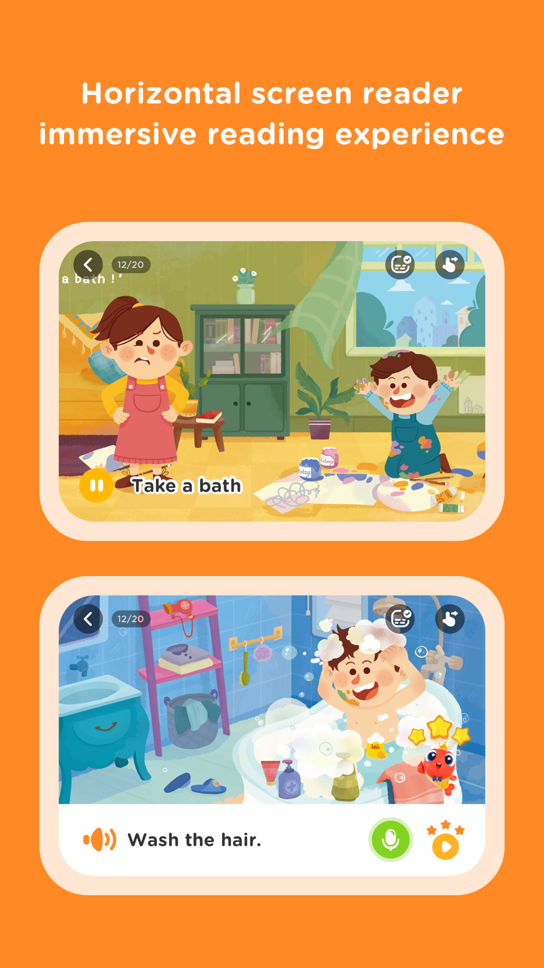 اسکرین شات 6 برنامه PalFish English - Picture Book