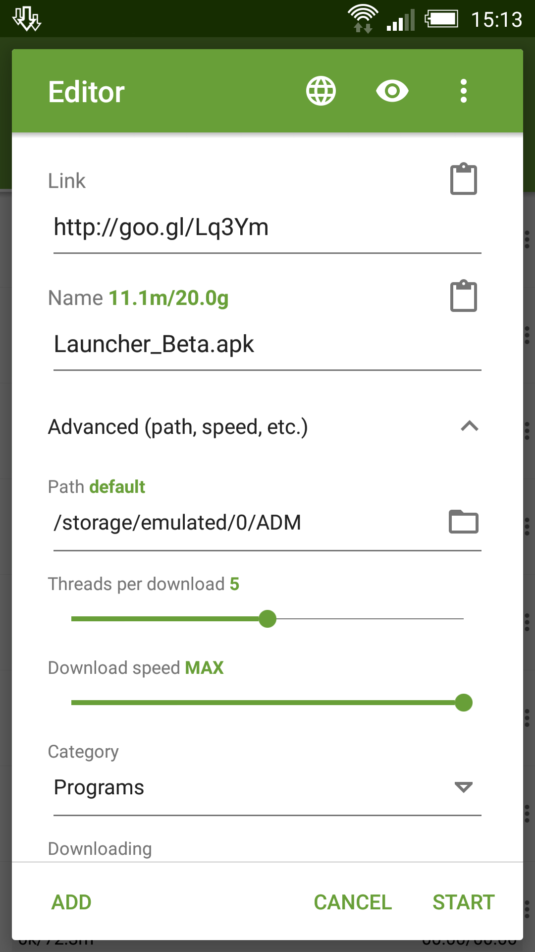 اسکرین شات 6 برنامه دانلود منیجر پیشرفته - Advanced Download Manager