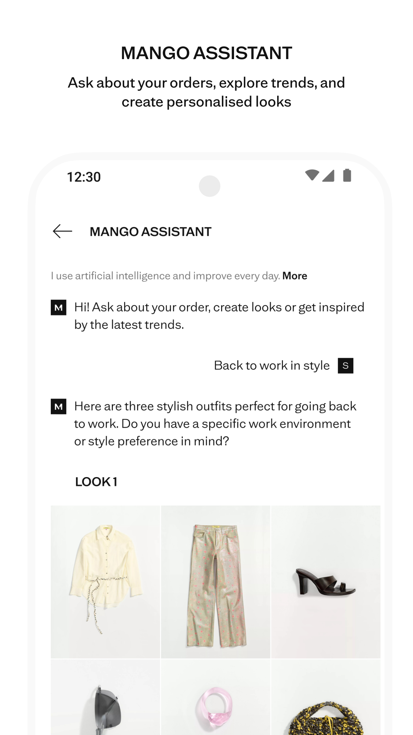 اسکرین شات 3 برنامه MANGO - Online fashion