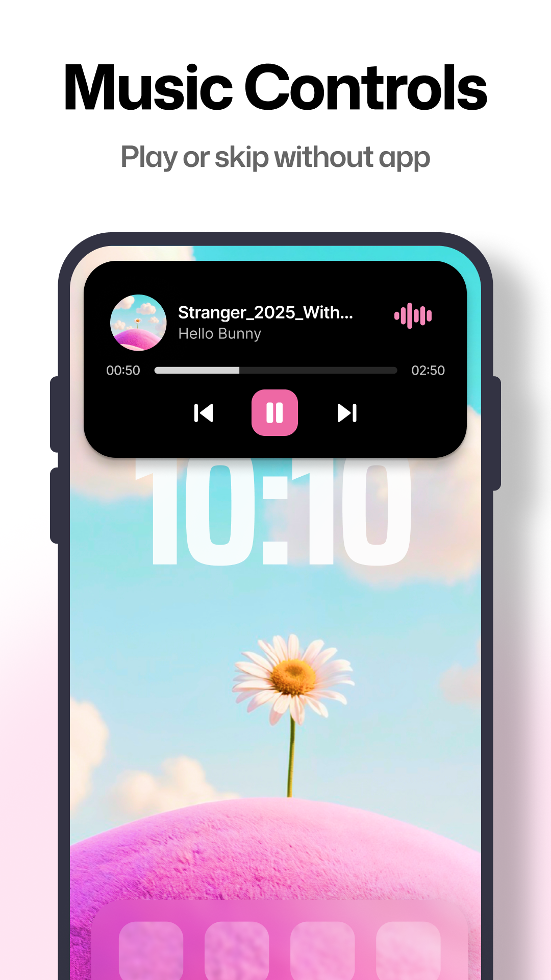 اسکرین شات 4 برنامه Dynamic Notch Notification Bar