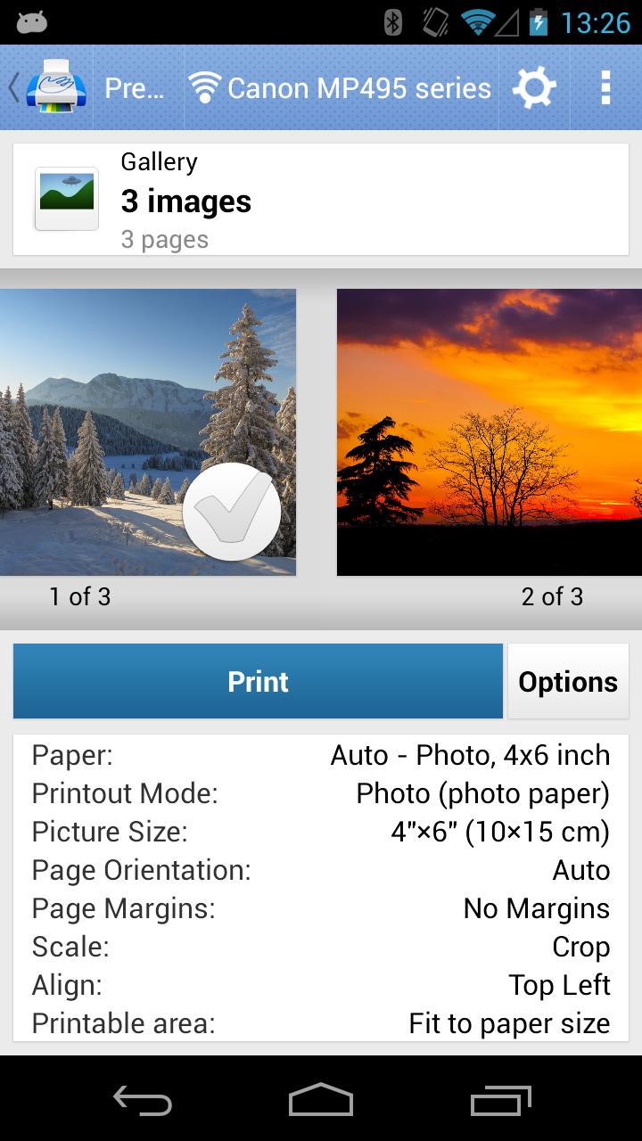 اسکرین شات 3 برنامه PrintHand Mobile Print