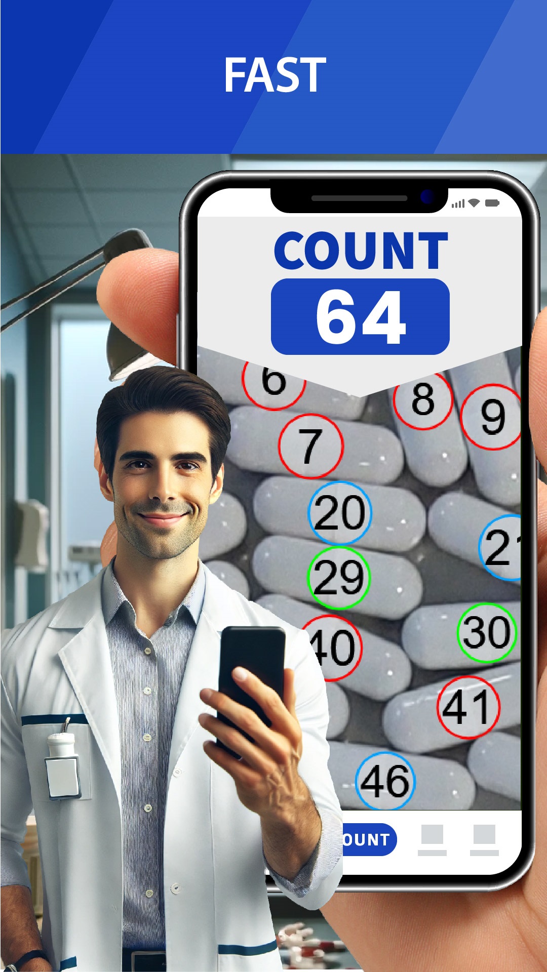 اسکرین شات 3 برنامه CountThings from Photos