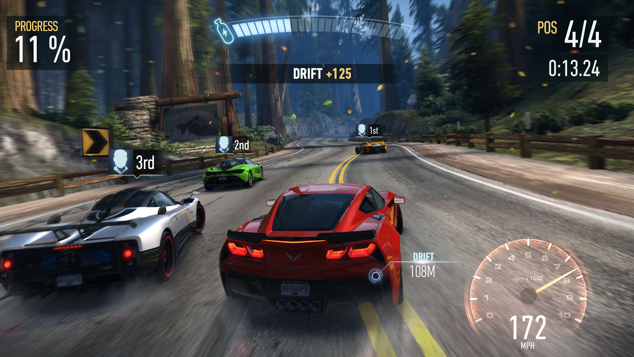اسکرین شات 1 بازی Need for Speed No Limits