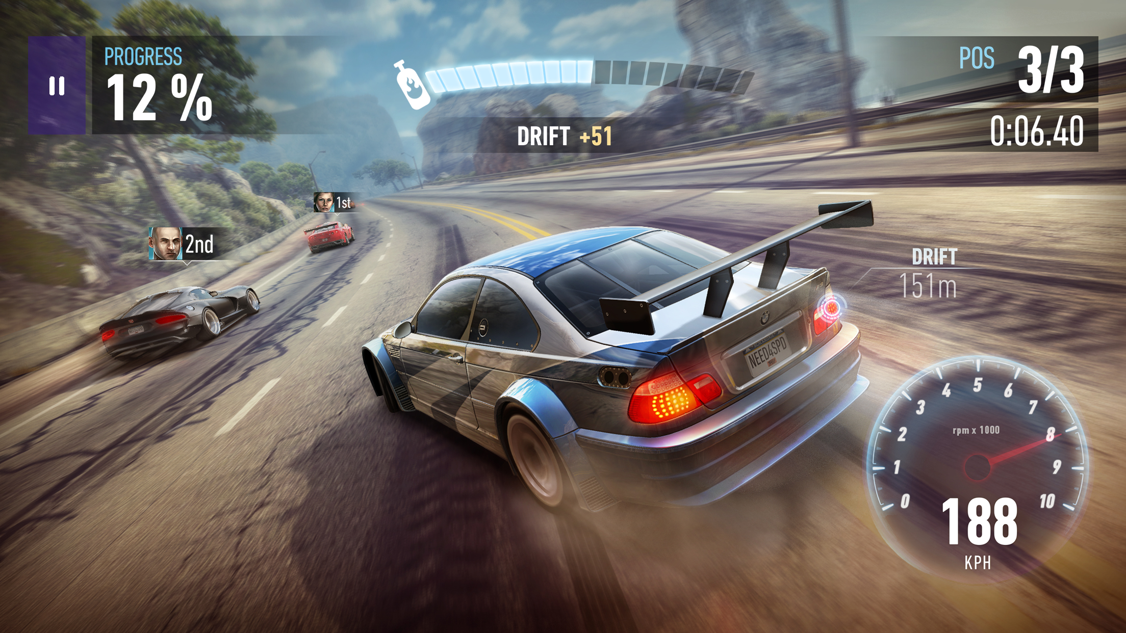 اسکرین شات 2 بازی Need for Speed No Limits