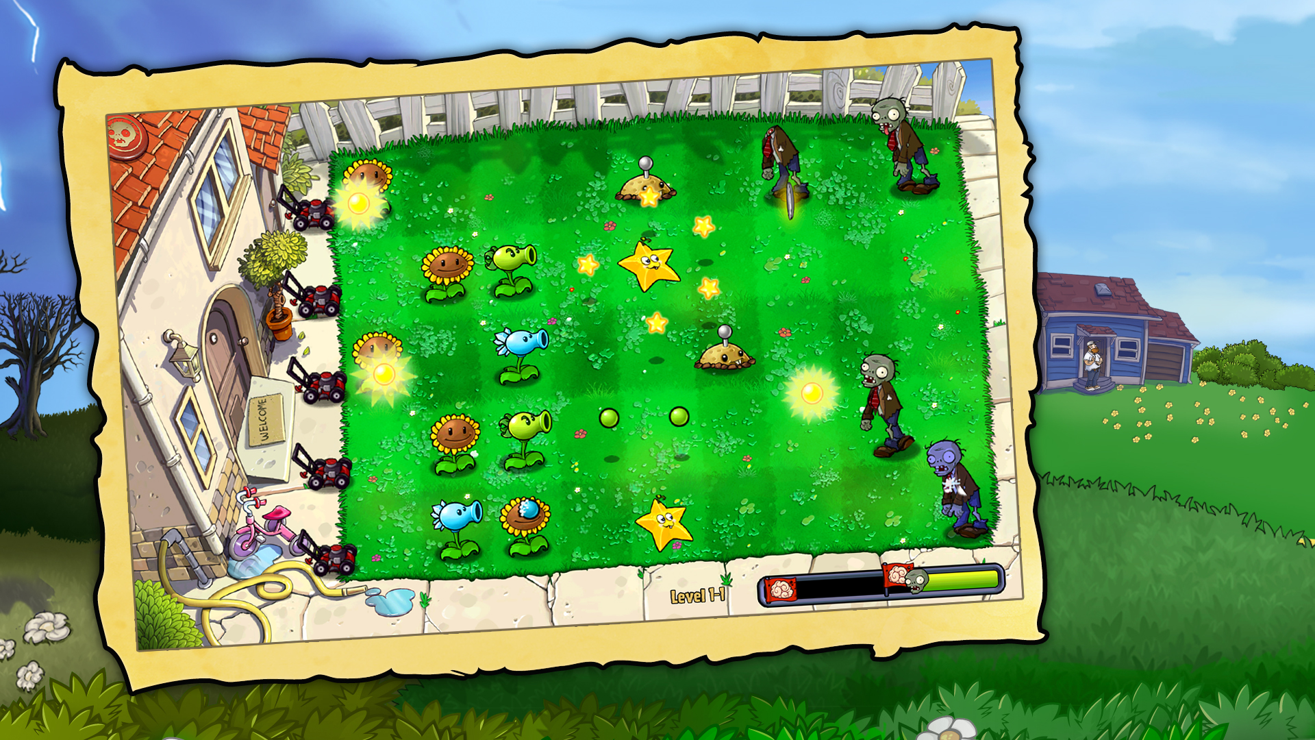 اسکرین شات 6 بازی گیاهان علیه زامبی‌ها | Plants vs Zombies