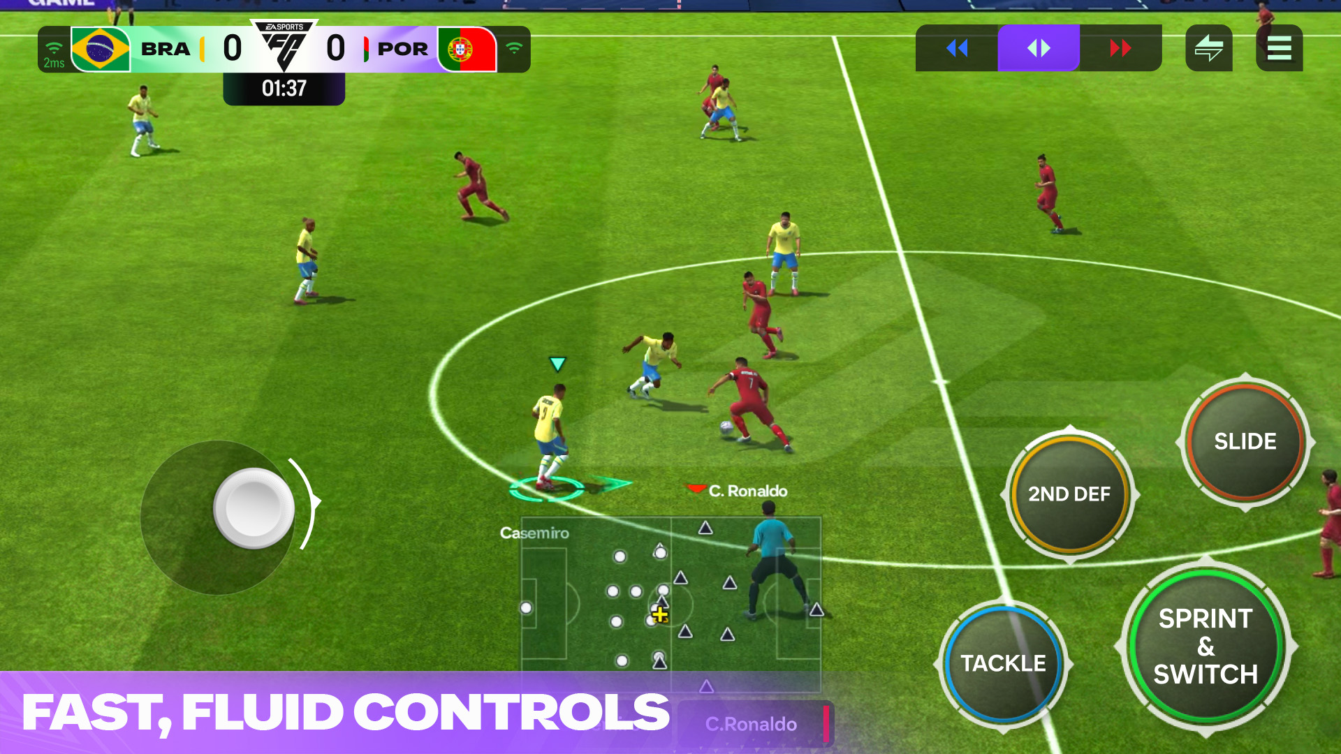 اسکرین شات 5 بازی فیفا موبایل | FIFA Mobile