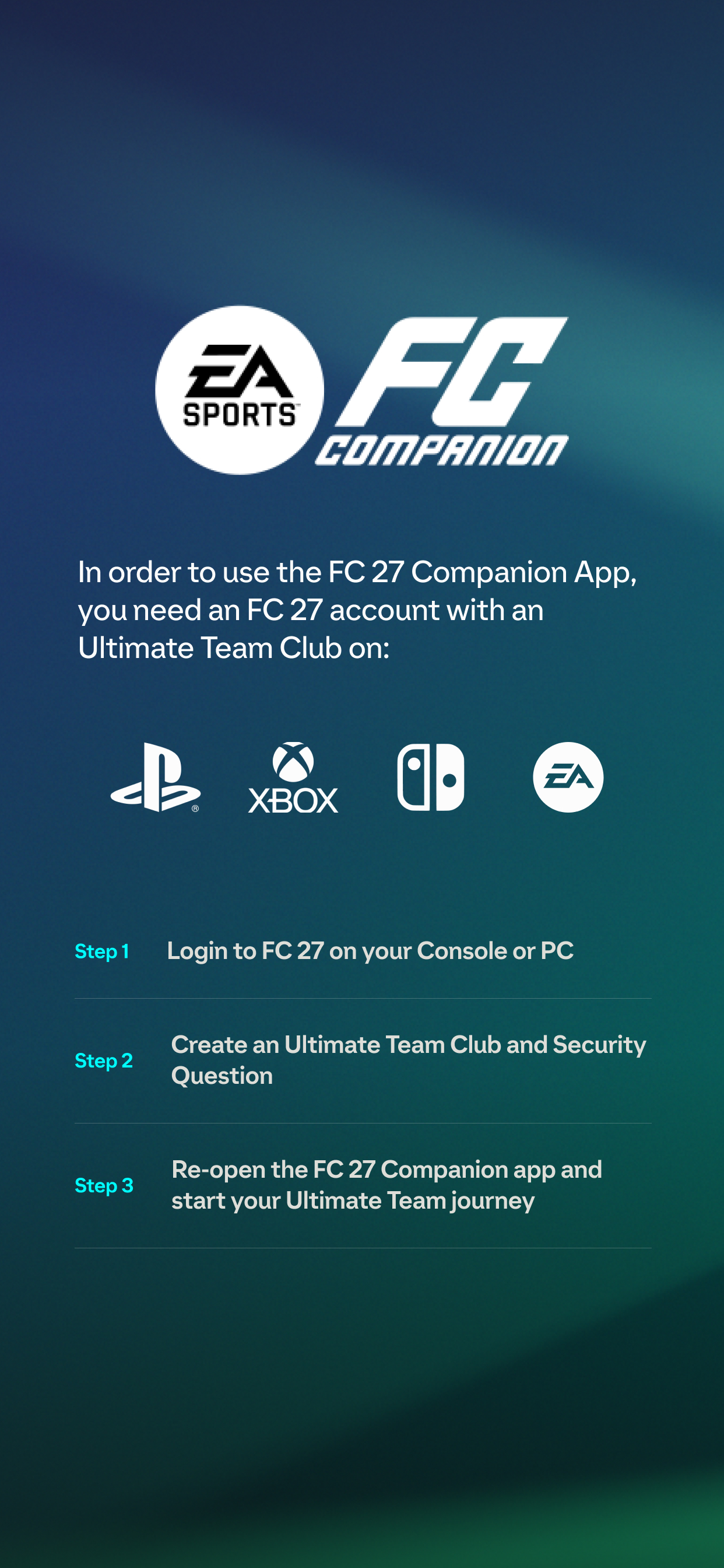 اسکرین شات 1 بازی EA SPORTS FC™ 27 Companion