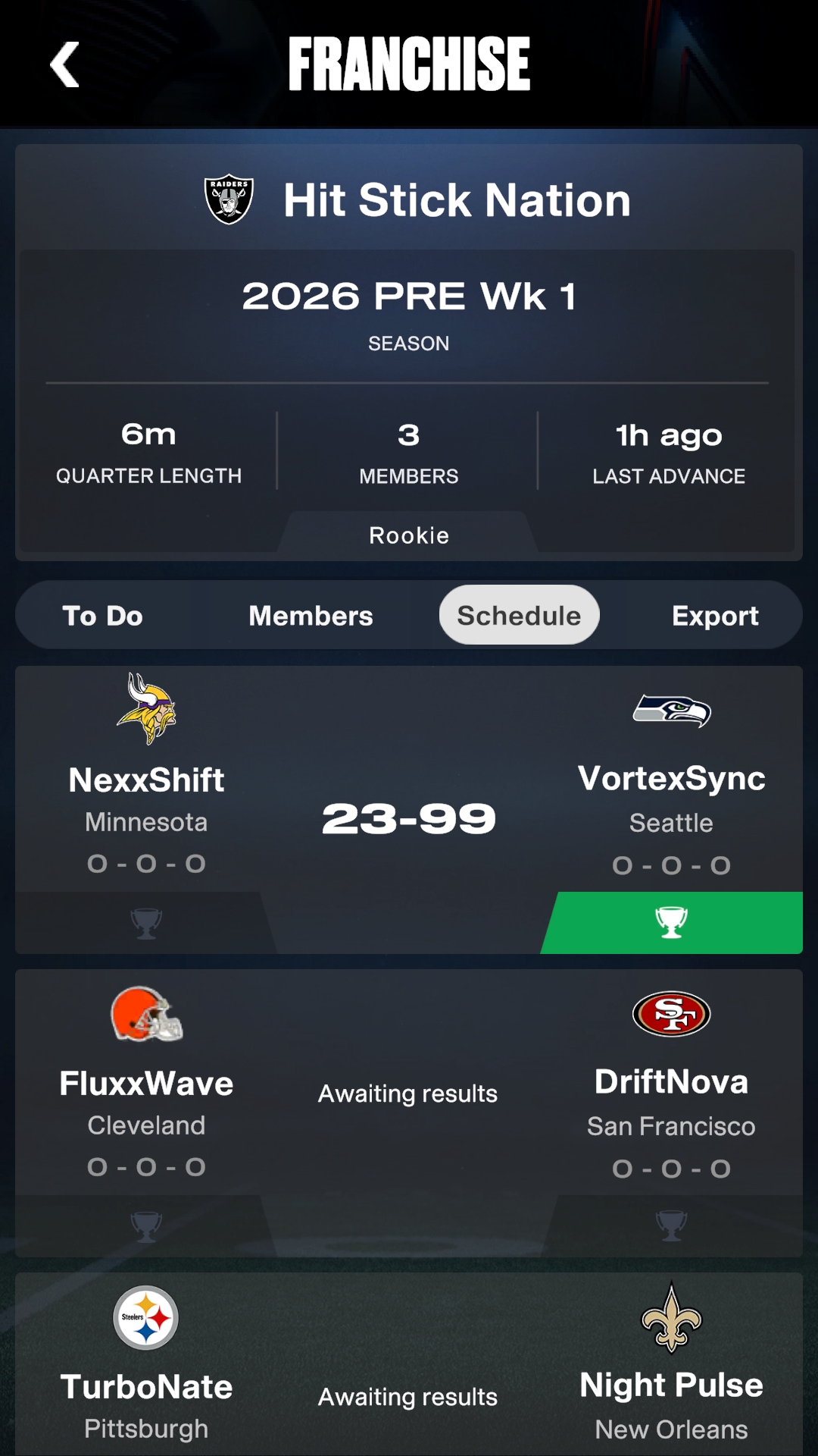 اسکرین شات 4 بازی Madden NFL 26 Companion