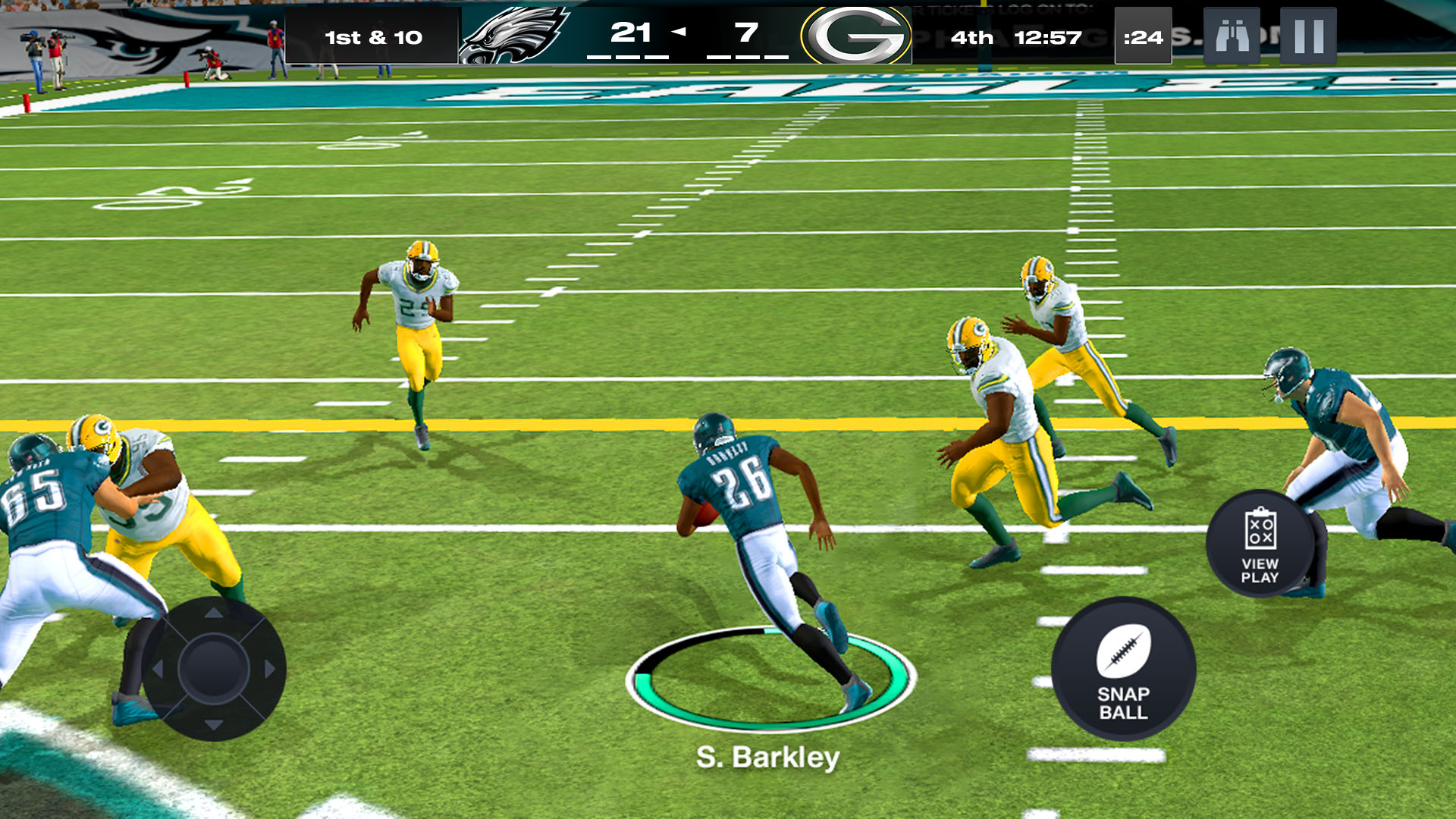 اسکرین شات 1 بازی Madden NFL 26 Mobile Football