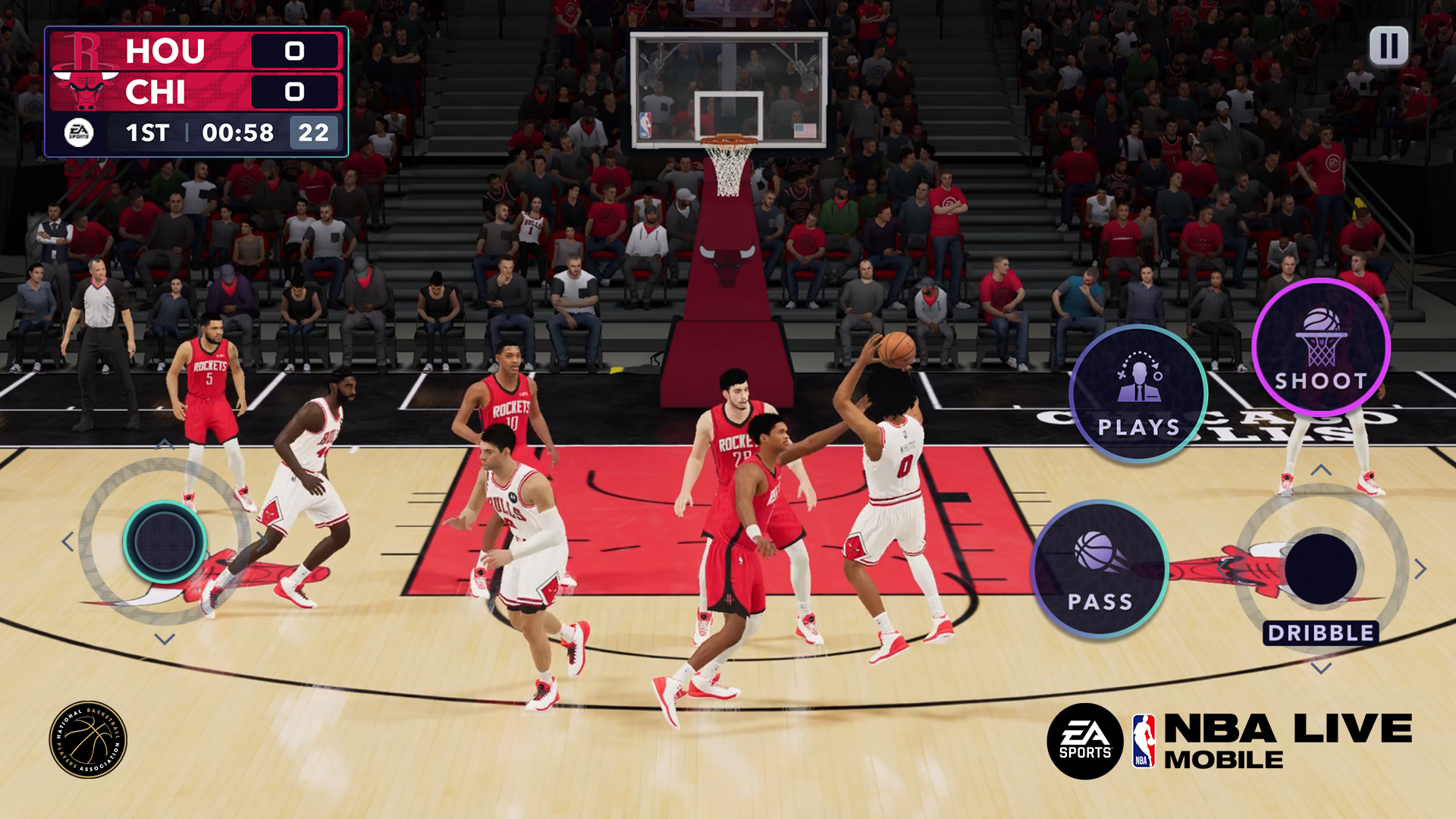 اسکرین شات 4 بازی EA SPORTS™ NBA LIVE Mobile