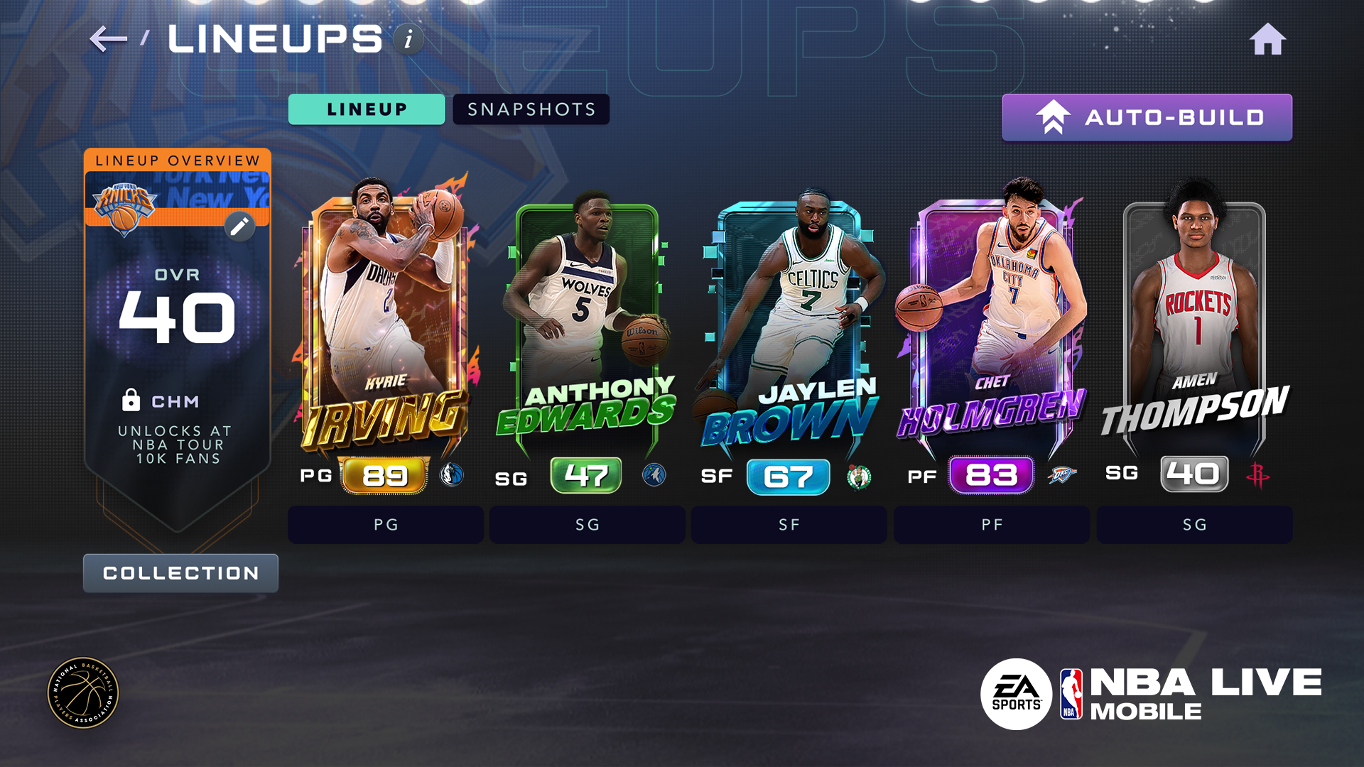 اسکرین شات 2 بازی EA SPORTS™ NBA LIVE Mobile