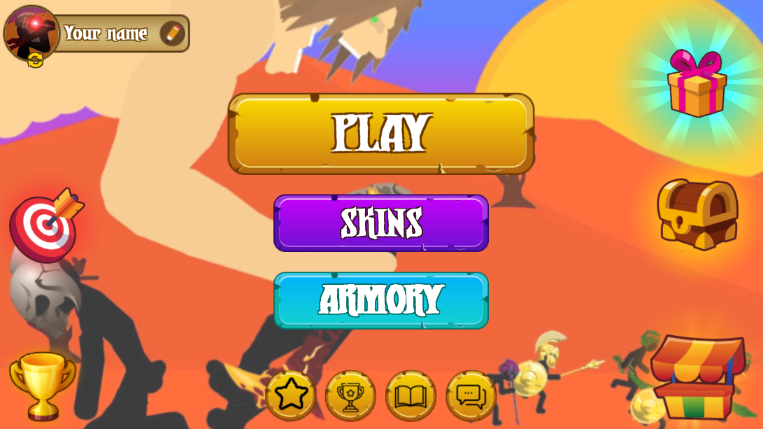 اسکرین شات 2 بازی Stickman War : Infinity battle