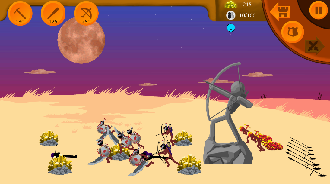 اسکرین شات 6 بازی Stickman War : Infinity battle