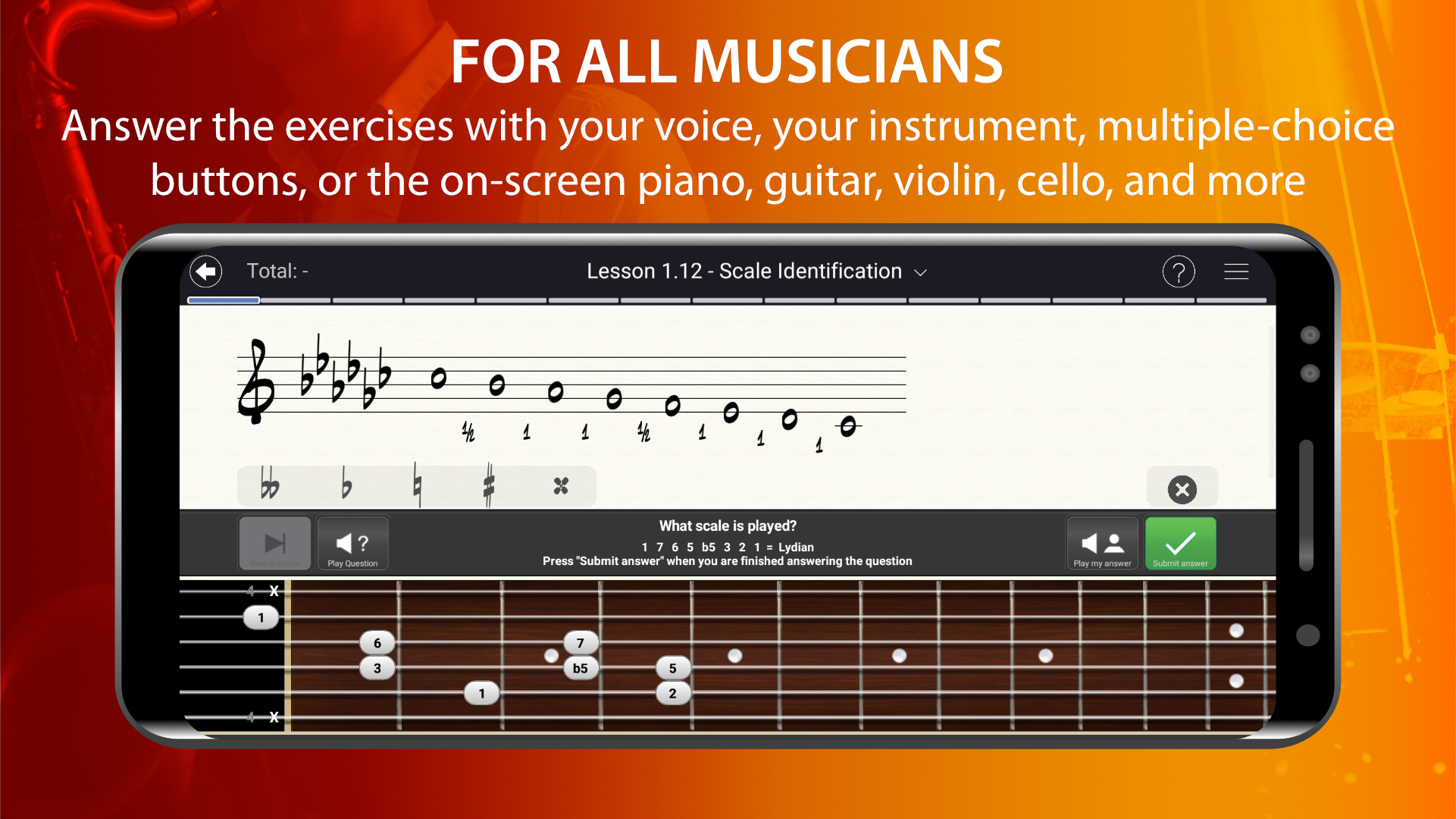 اسکرین شات 8 برنامه EarMaster - Ear Training