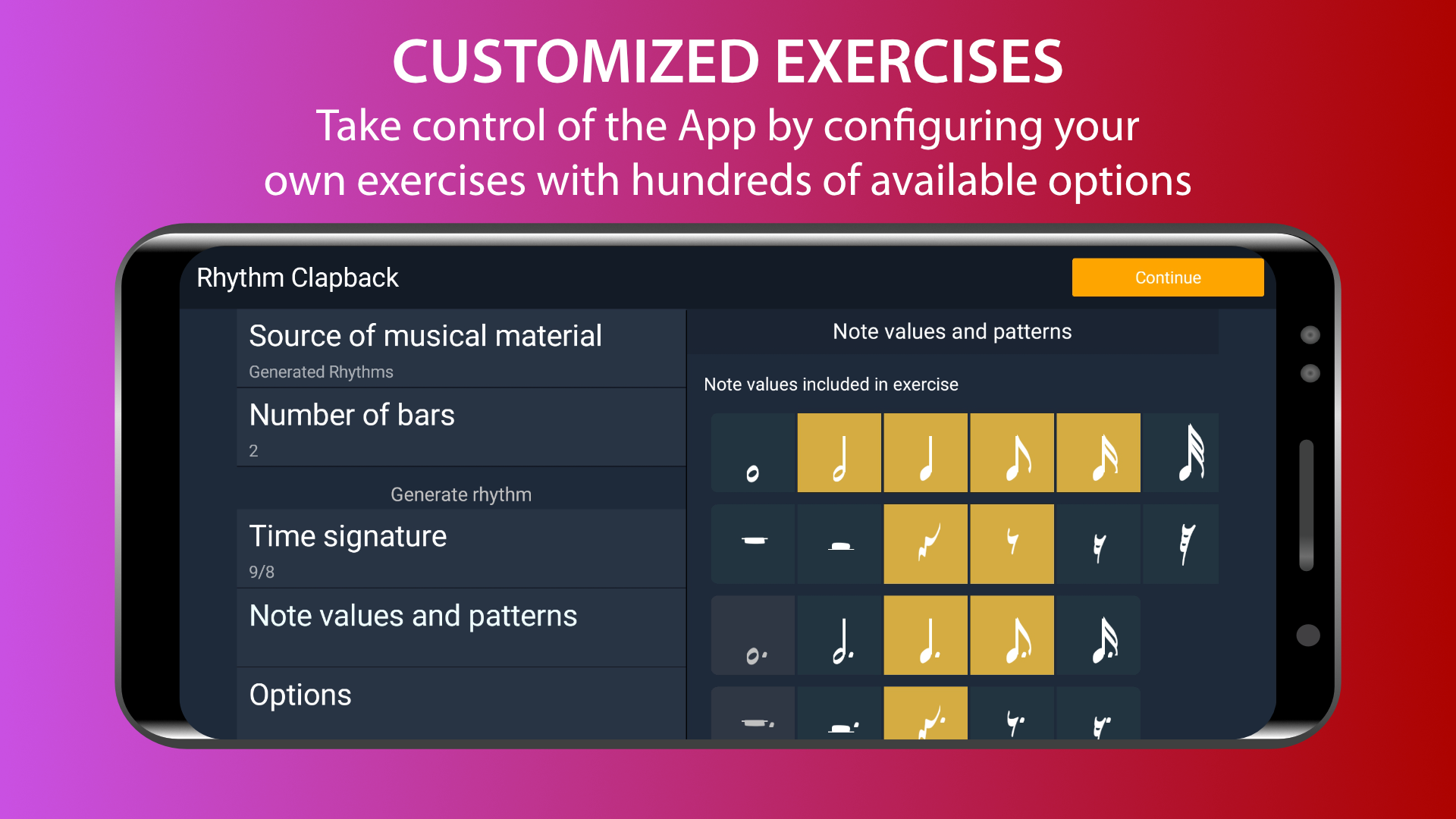 اسکرین شات 6 برنامه EarMaster - Ear Training