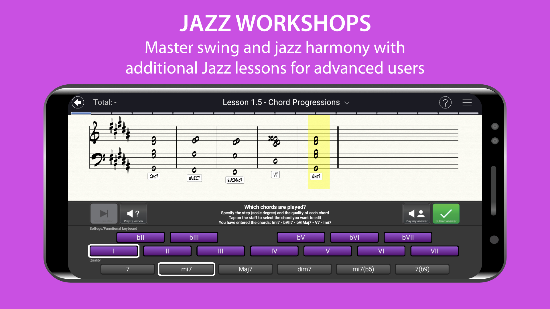 اسکرین شات 5 برنامه EarMaster - Ear Training