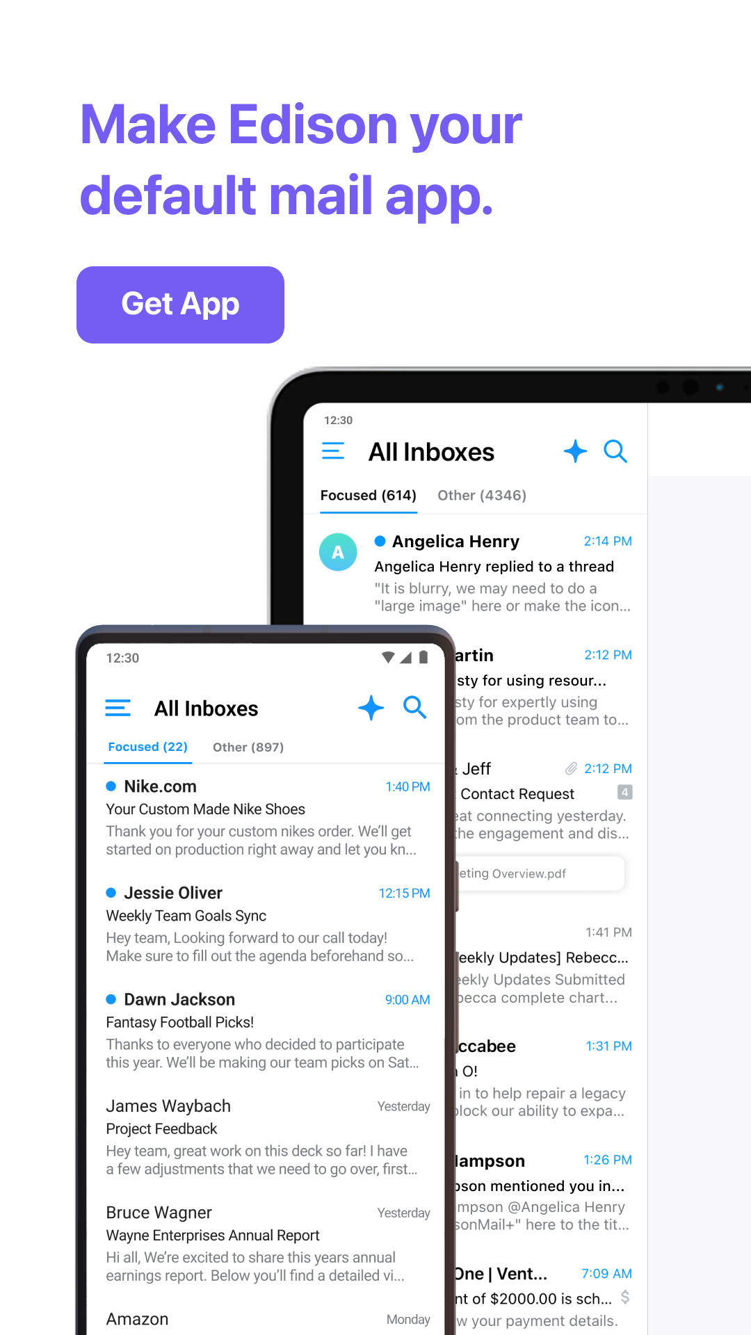 اسکرین شات 8 برنامه Email - Fast & Secure Mail