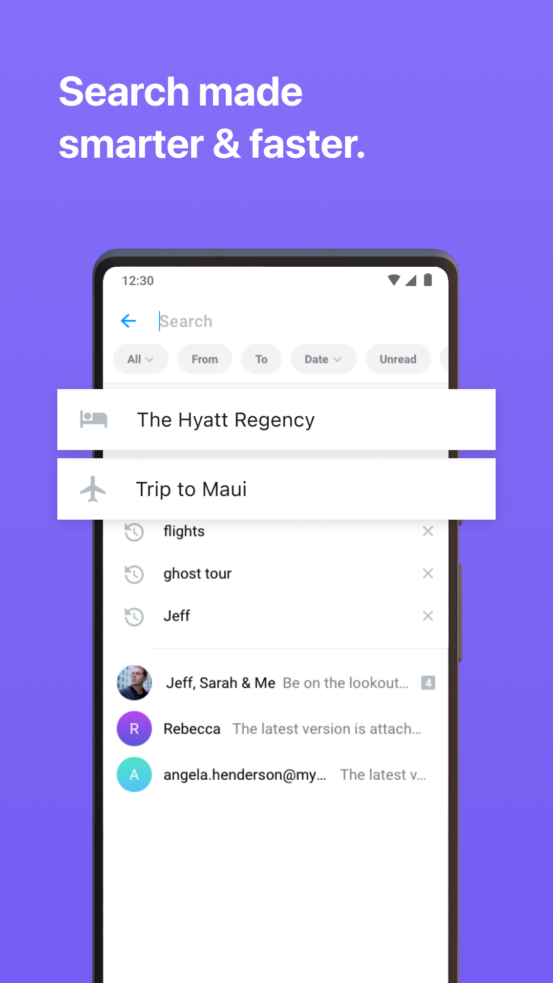 اسکرین شات 7 برنامه Email - Fast & Secure Mail