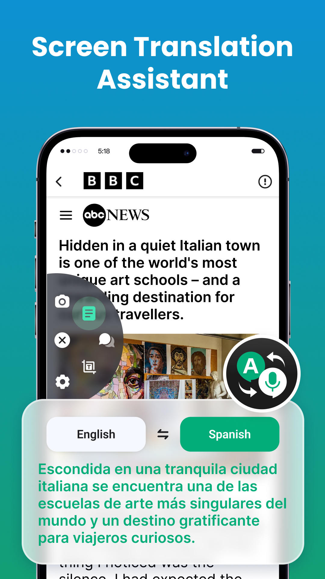 اسکرین شات 7 برنامه Easy Translate - Voice & TXT
