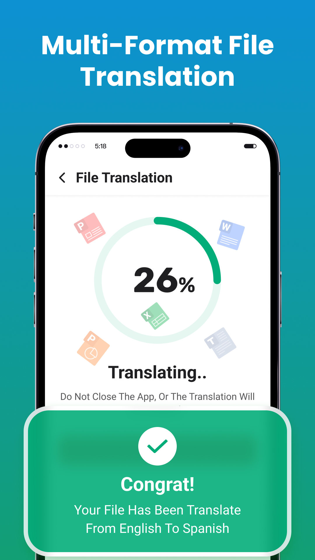 اسکرین شات 5 برنامه Easy Translate - Voice & TXT