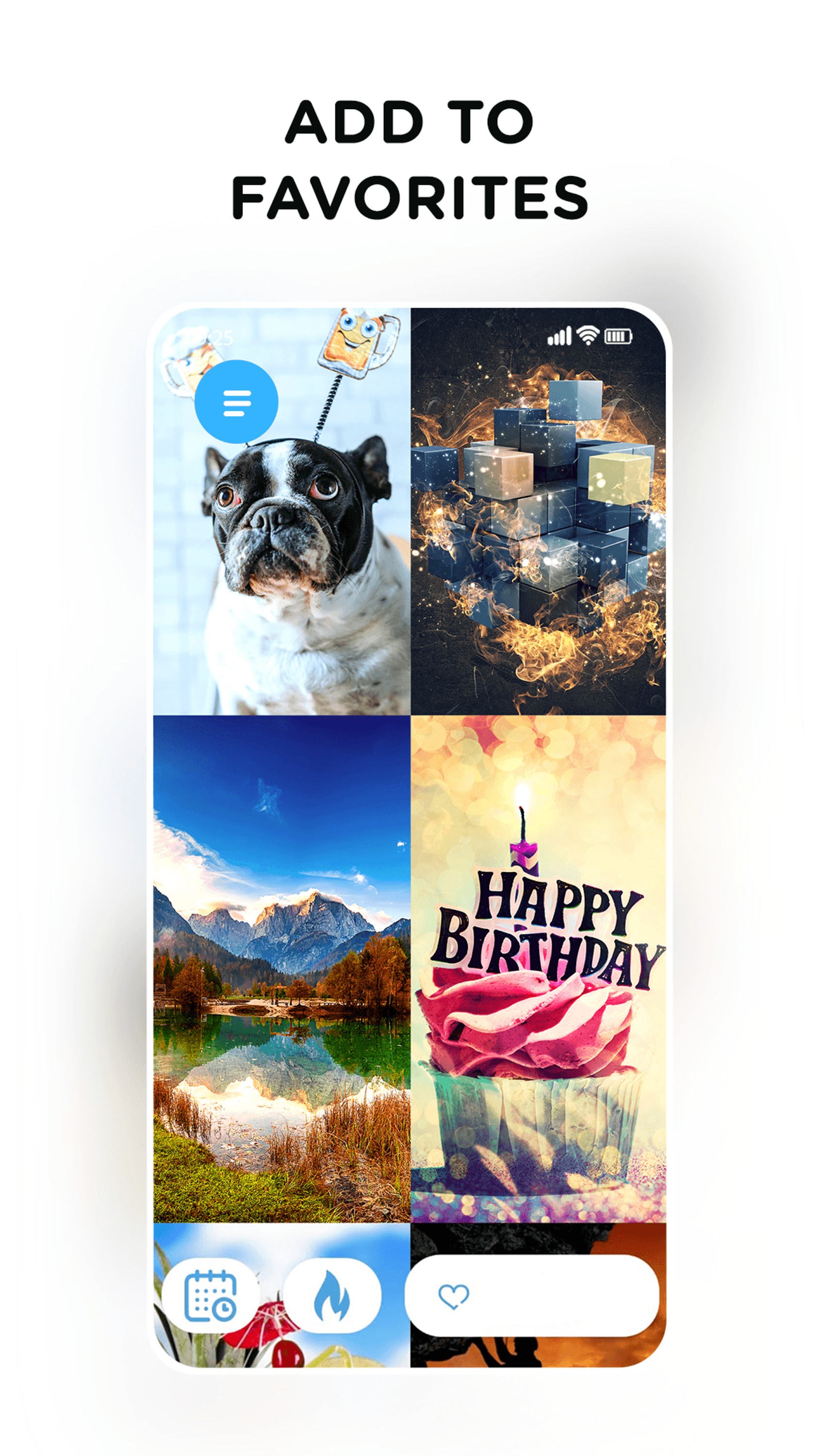 اسکرین شات 3 برنامه Daily Unique Wallpapers