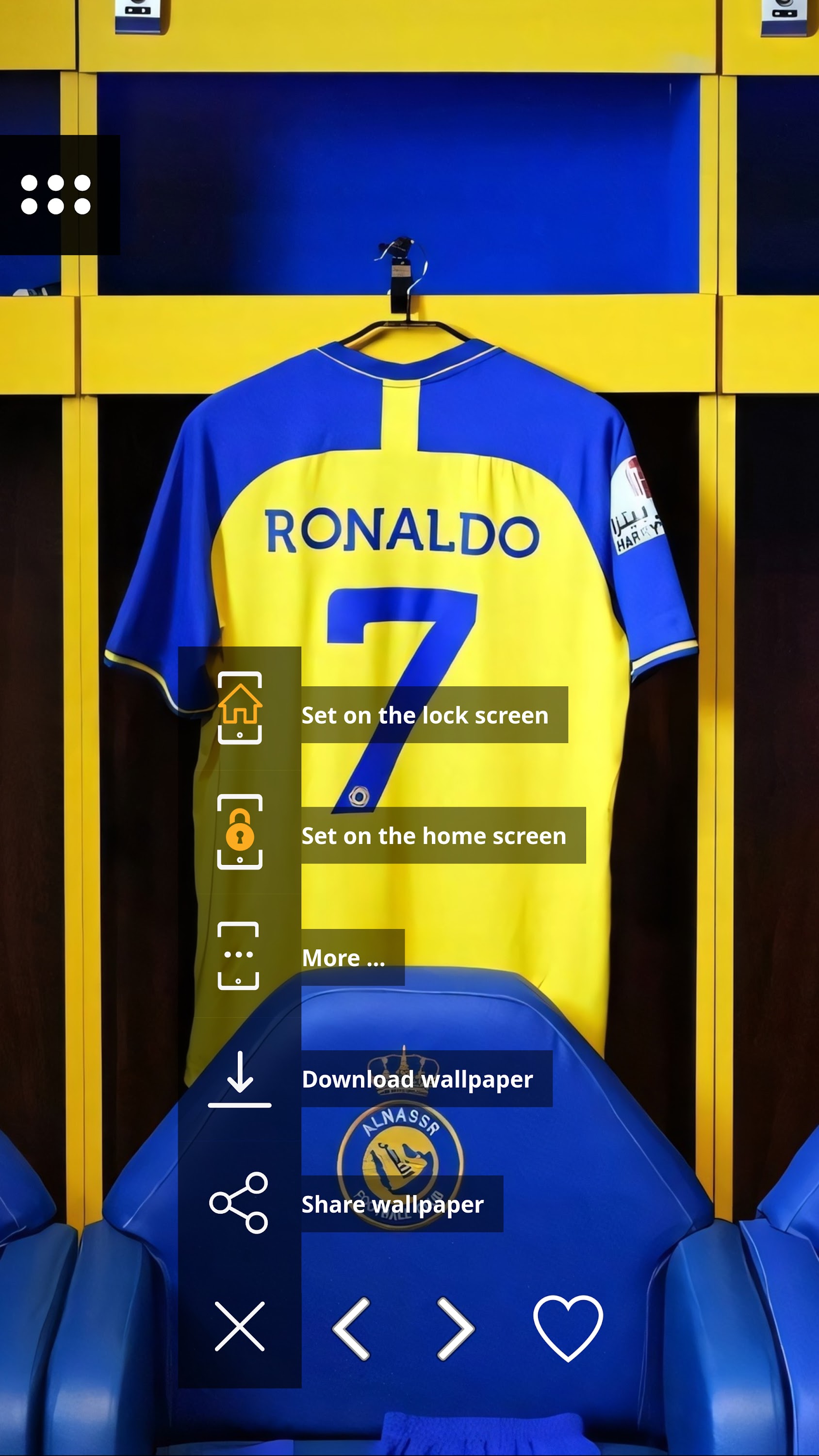 اسکرین شات 2 برنامه Football wallpapers 4K