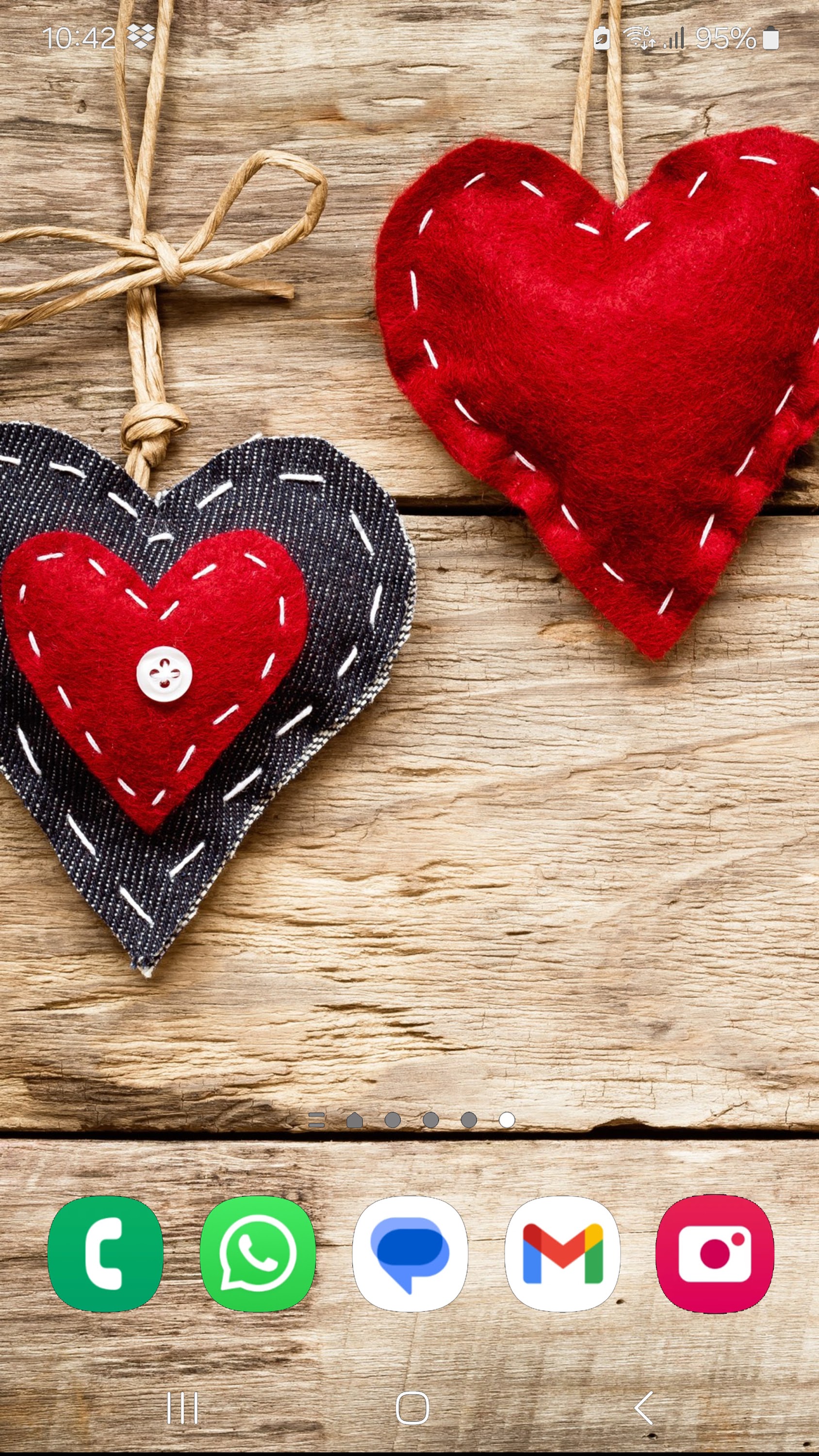 اسکرین شات 4 برنامه Romantic wallpapers 4K