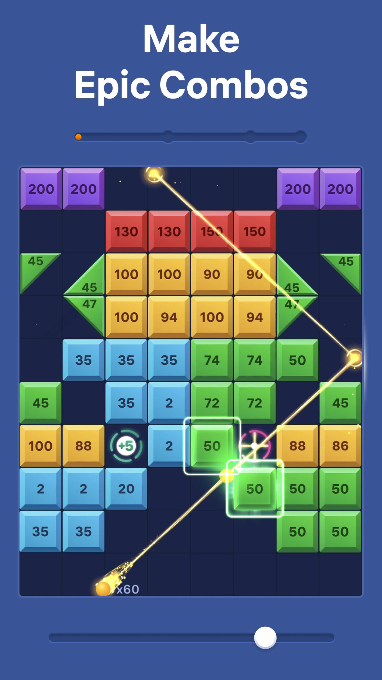 اسکرین شات 2 بازی Brick Blast - Brick Breaker