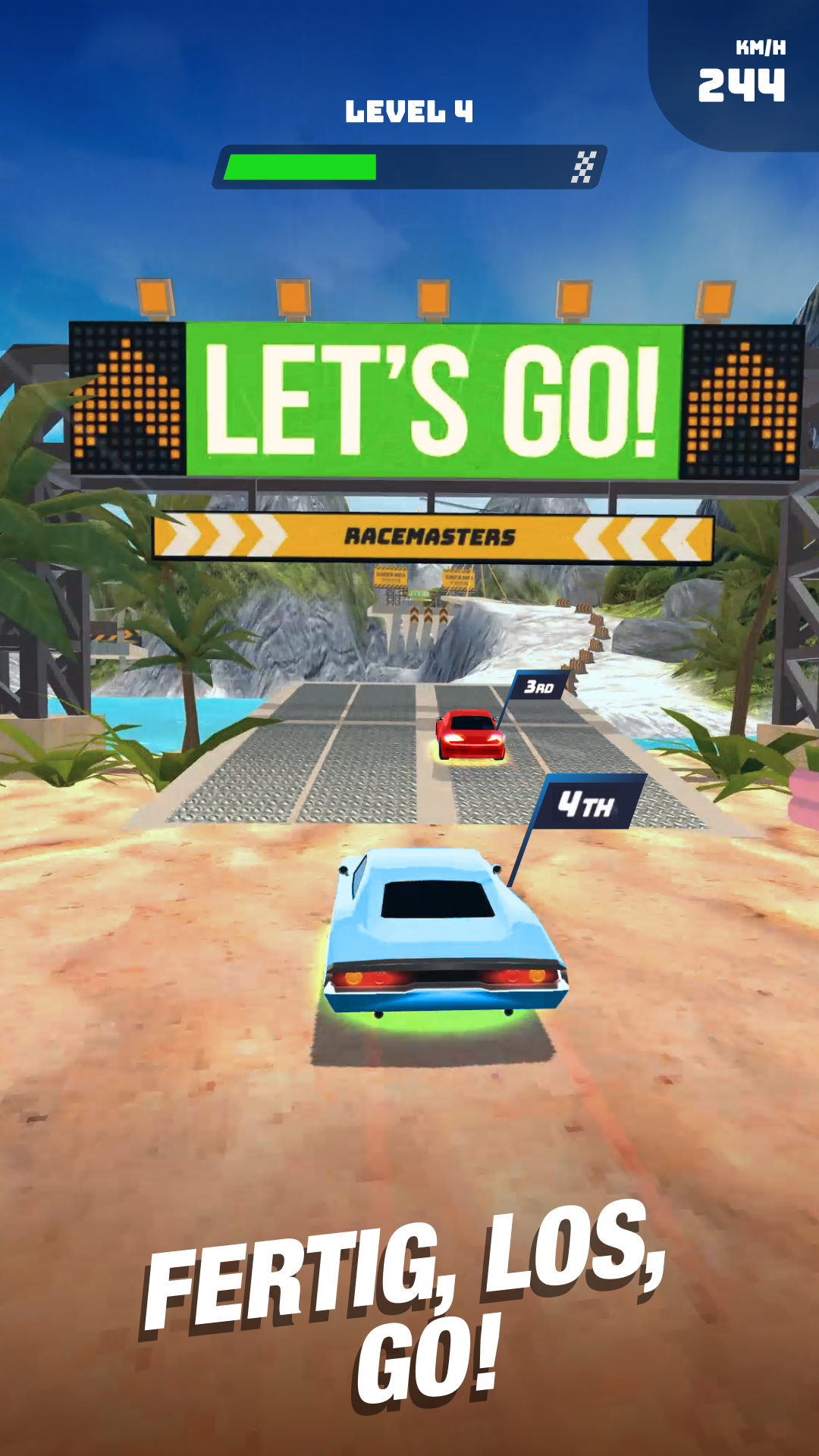 اسکرین شات 1 بازی Race Master 3D: Auto Rennen