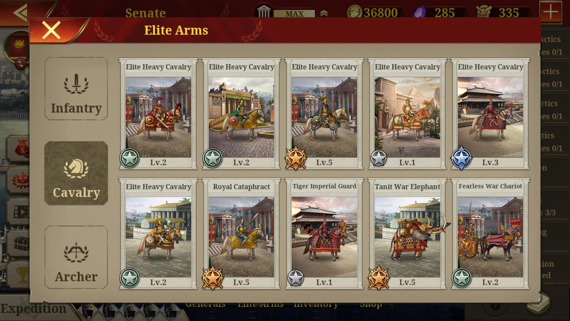 اسکرین شات 5 بازی Great Conqueror: Rome War Game