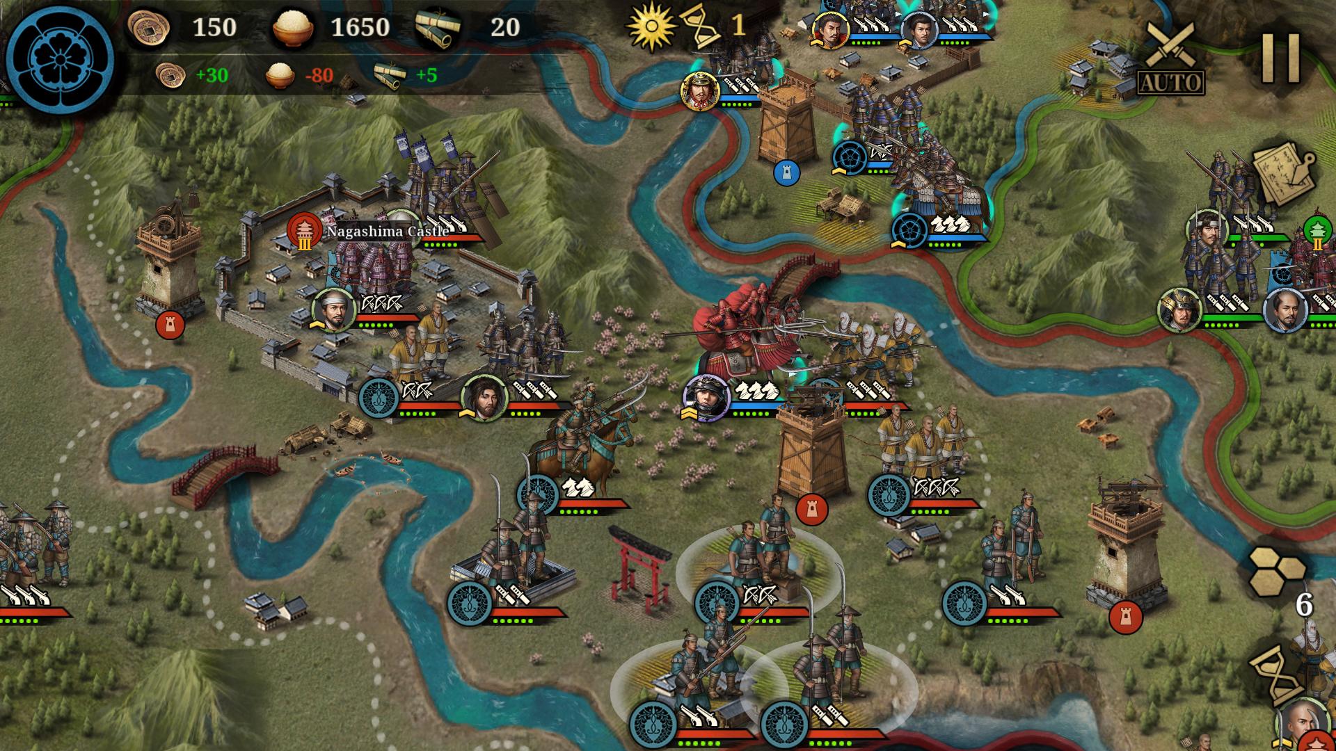 اسکرین شات 2 بازی Great Conqueror 2: Shogun