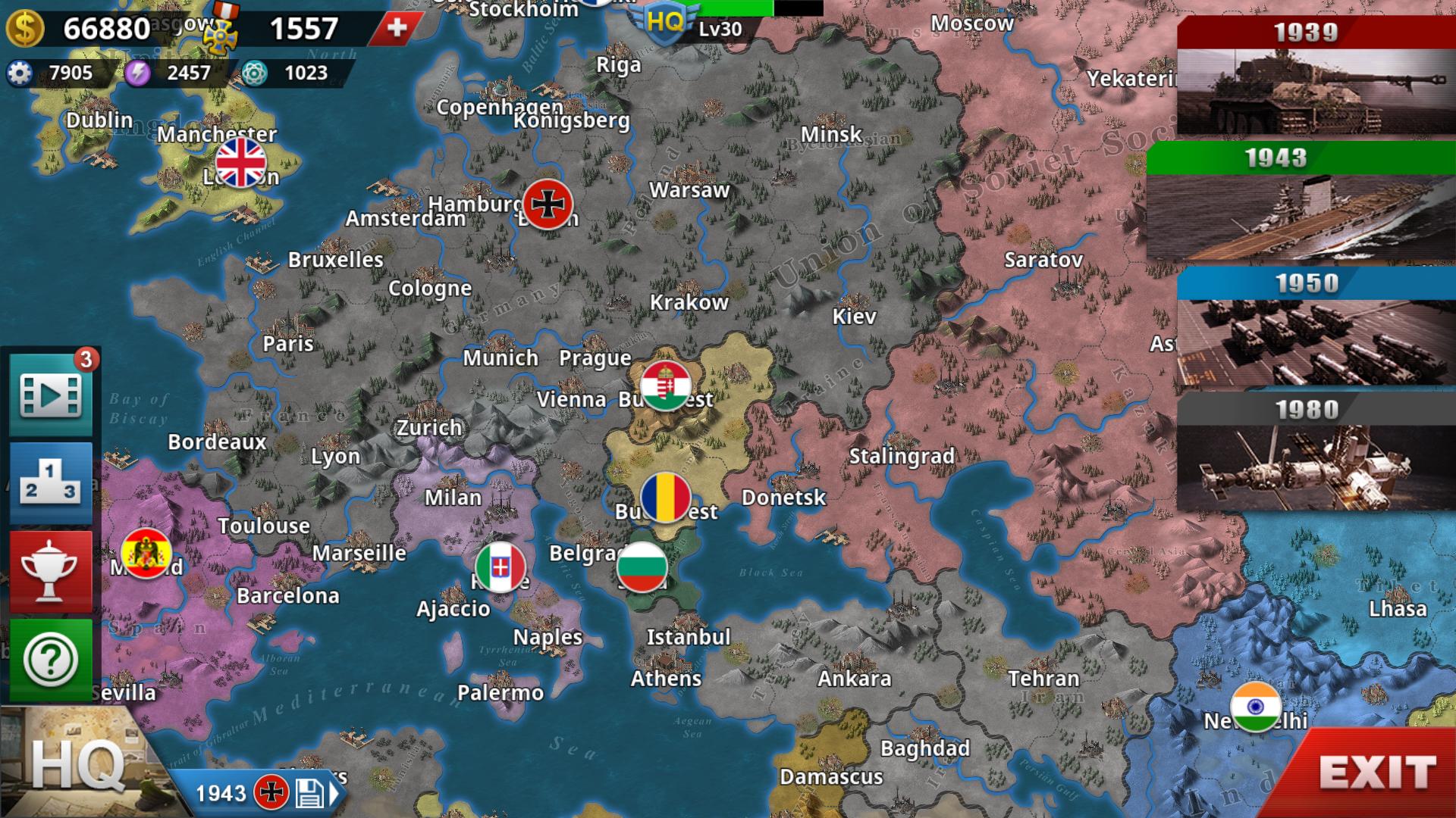 اسکرین شات 2 بازی World Conqueror 4-WW2 Strategy