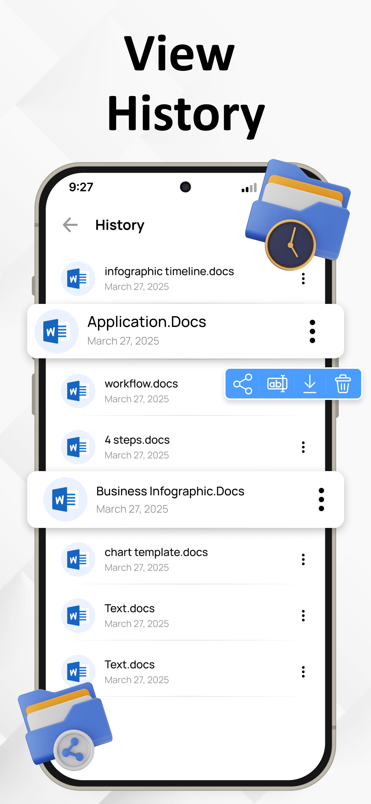 اسکرین شات 5 برنامه PDF to Word Converter - Docx