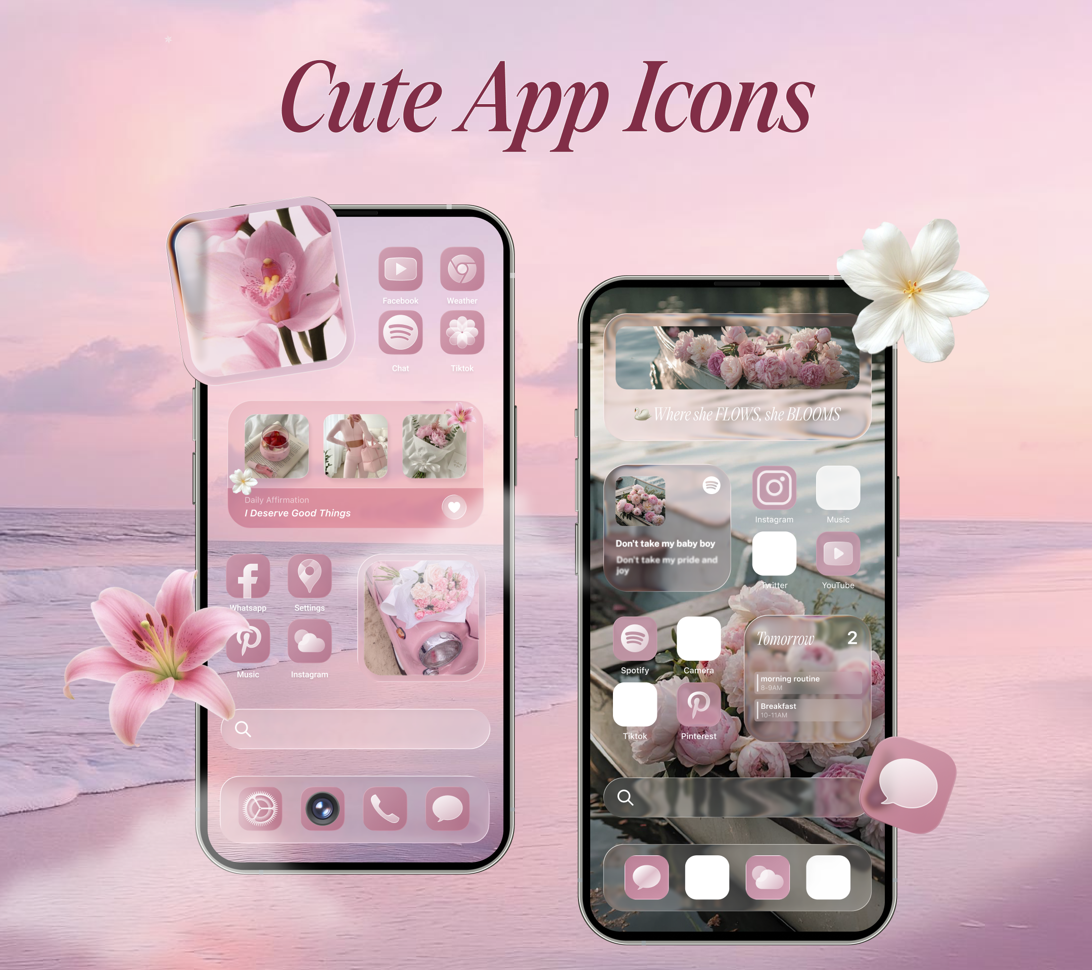 اسکرین شات 3 برنامه Themes, Widgets & Icon changer