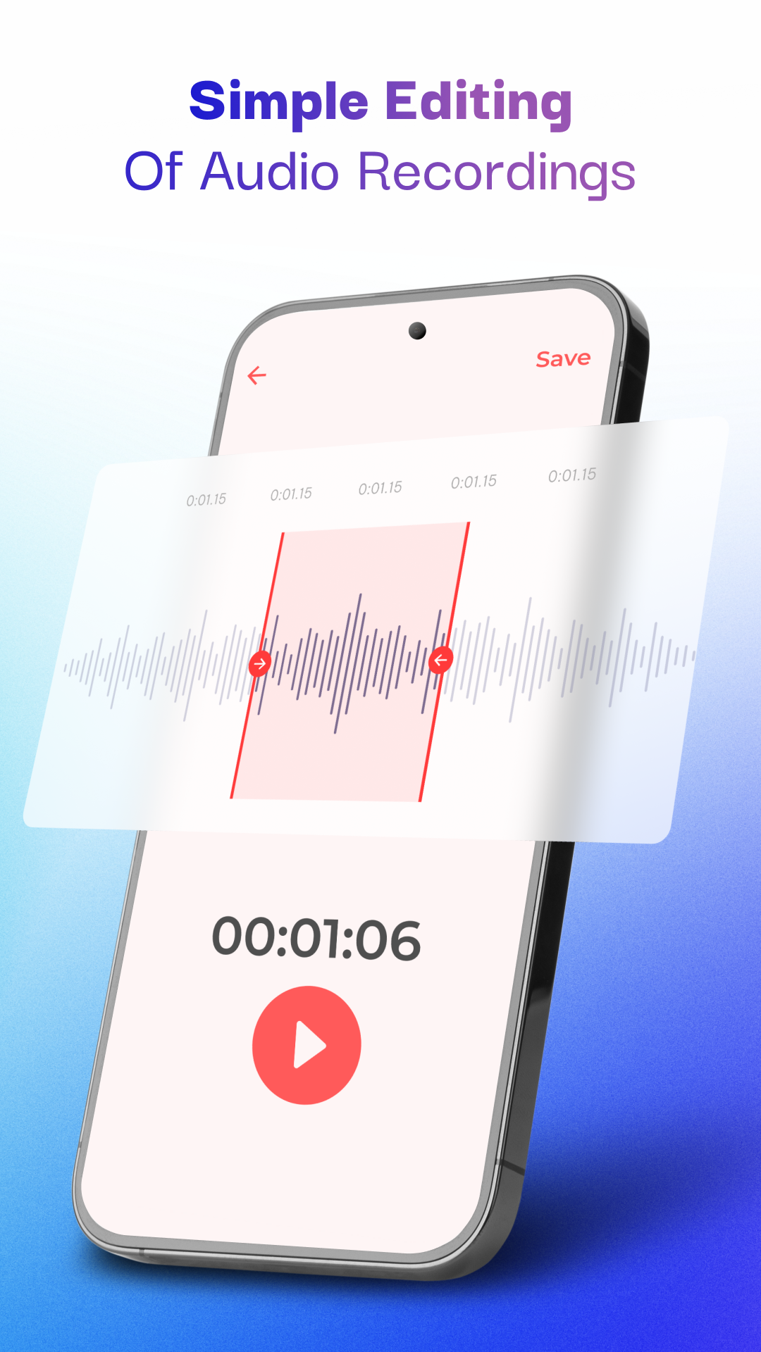اسکرین شات 5 برنامه Voice Recorder & AI Transcribe