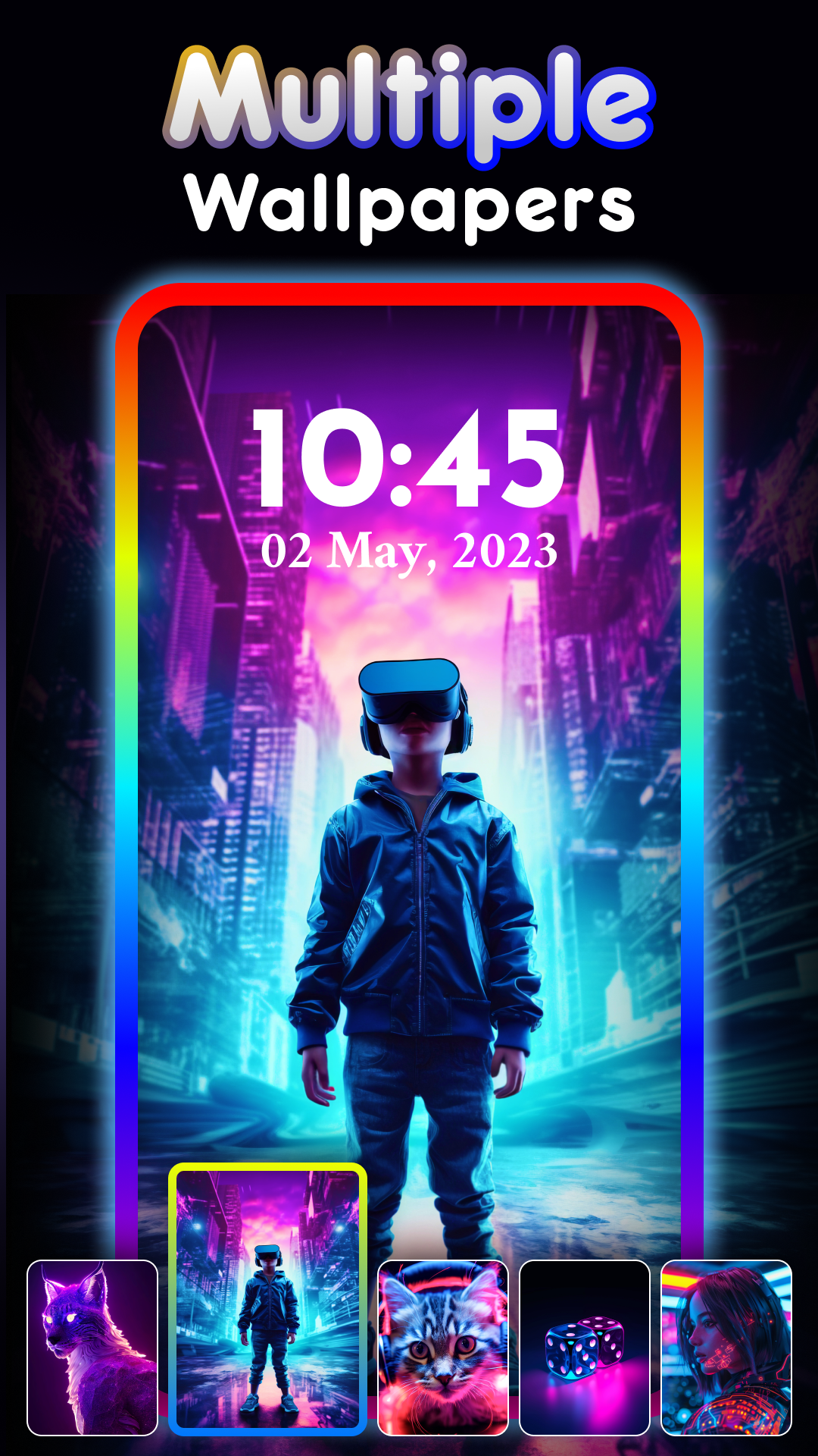 اسکرین شات 4 برنامه Edge Lighting: LED BorderLight