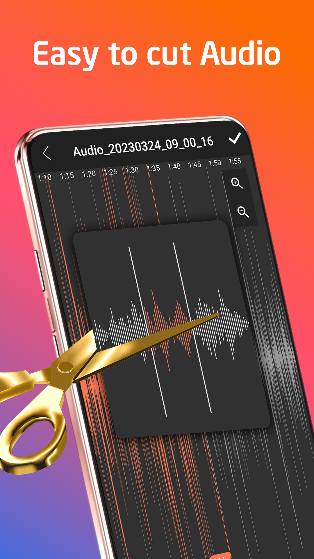 اسکرین شات 3 برنامه MP3 Cutter