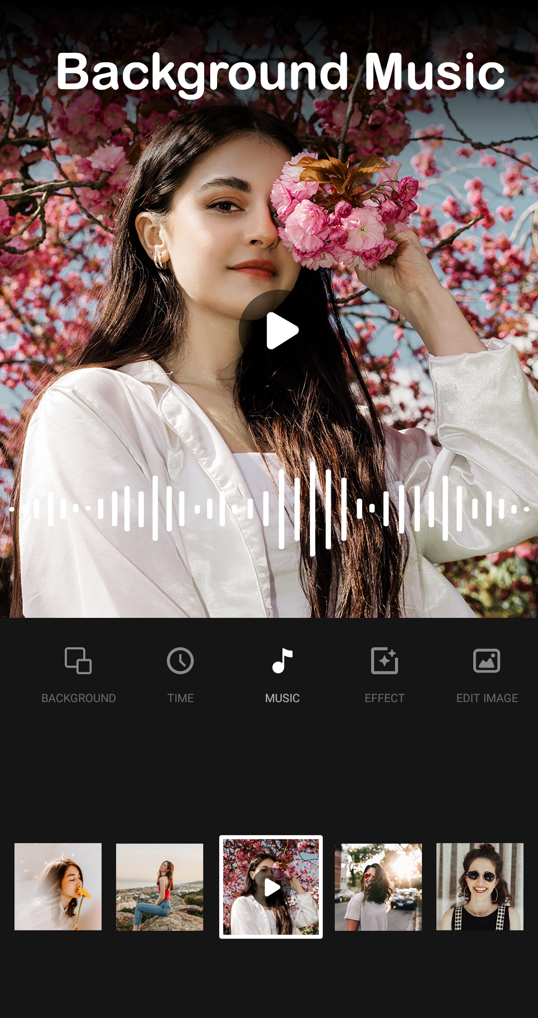 اسکرین شات 6 برنامه Photo Video Maker with Music