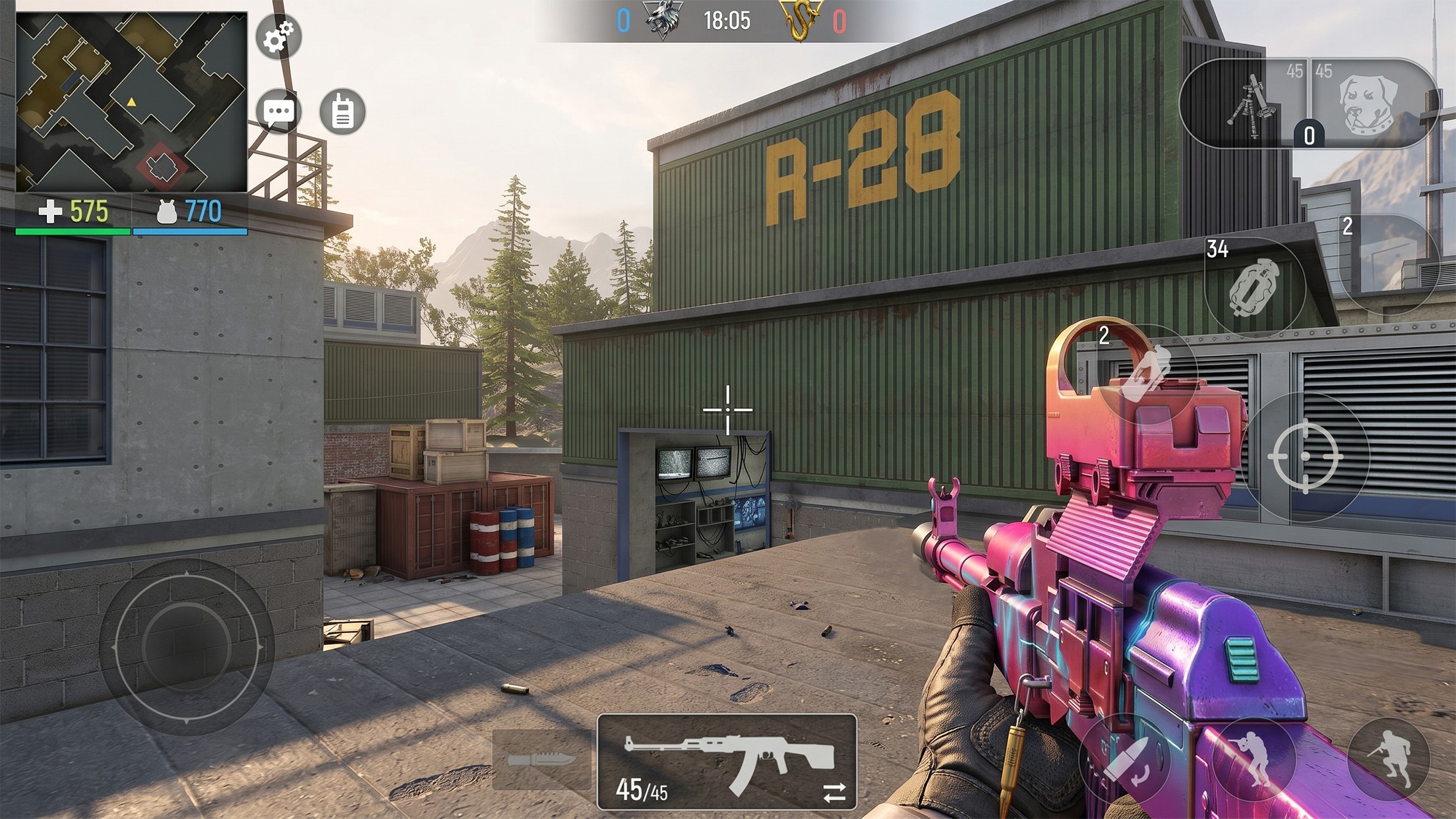 اسکرین شات 6 بازی Modern Ops: Gun Shooting Games