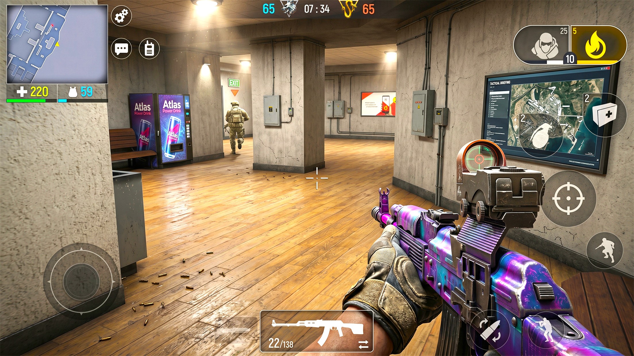 اسکرین شات 1 بازی Modern Ops: Gun Shooting Games