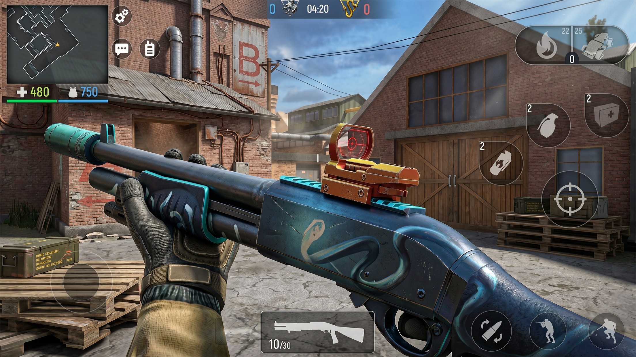 اسکرین شات 5 بازی Modern Ops: Gun Shooting Games