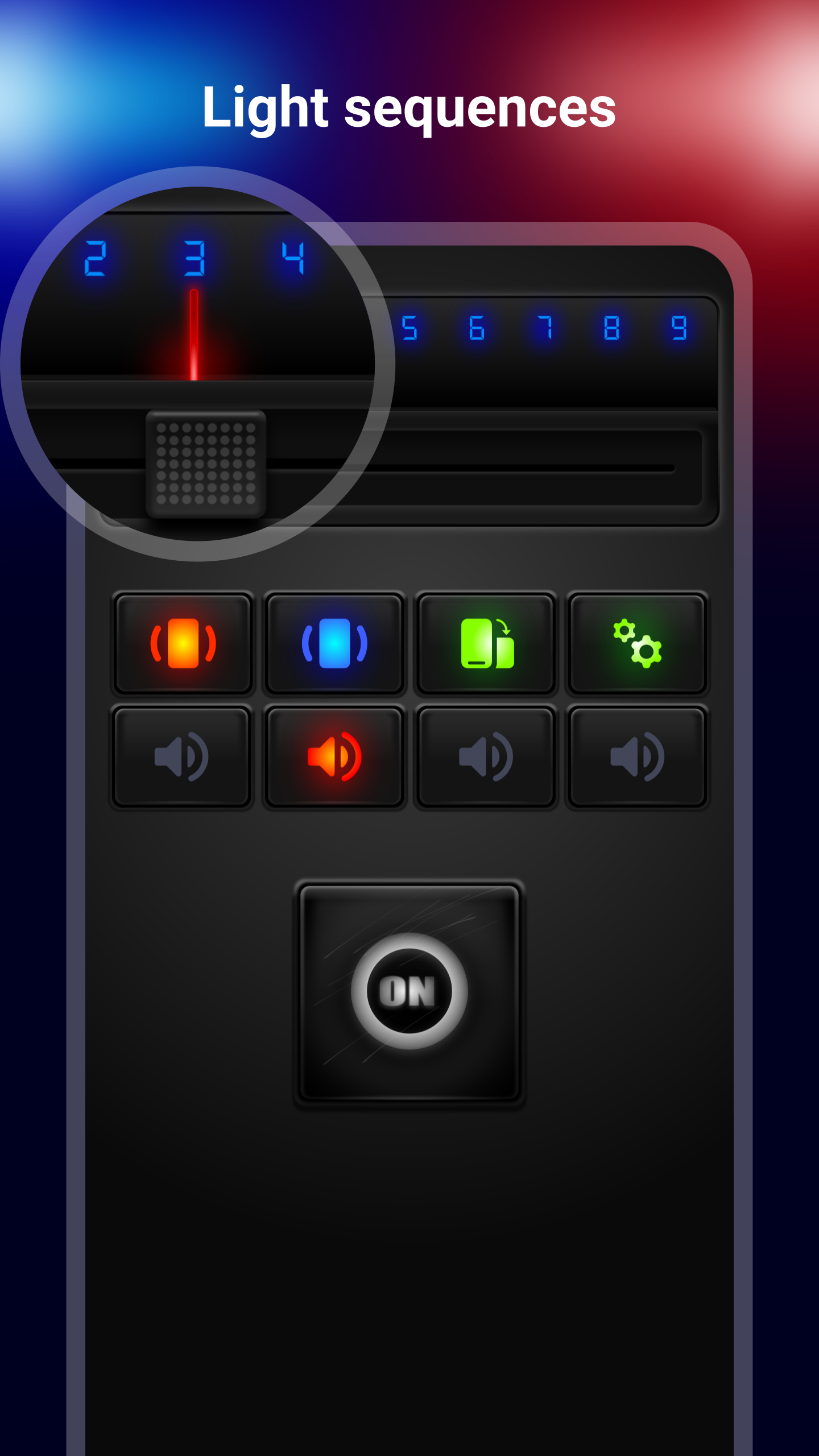 اسکرین شات 3 برنامه Police Lights Simulation
